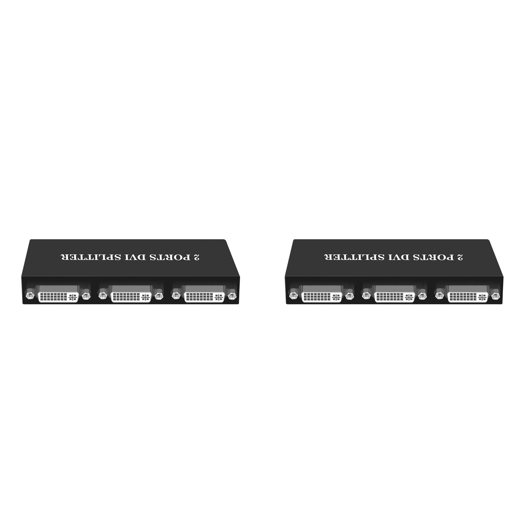 Divisor DVI 1X2 Duplicador de Señal de Entrada a Dos Salidas de Vídeo Digital 8