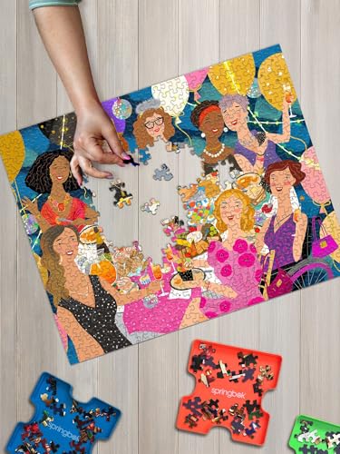 Rompecabezas Springbok Glam Brunch Bash de 1000 piezas para adultos – Ideal para reuniones – Piezas de corte único – Hecho en EE.UU. miniatura 5