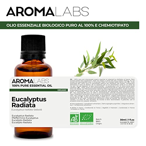 BIO - Olio essenziale EUCALIPTO RADIATA - 30mL