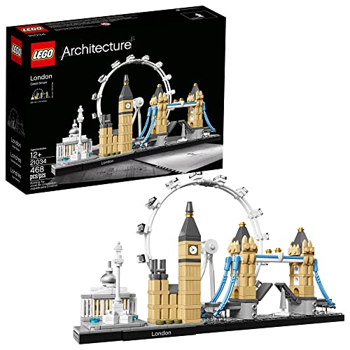 LEGO Architecture London Skyline Collection 21034 Building Set Model Kit and Gift…