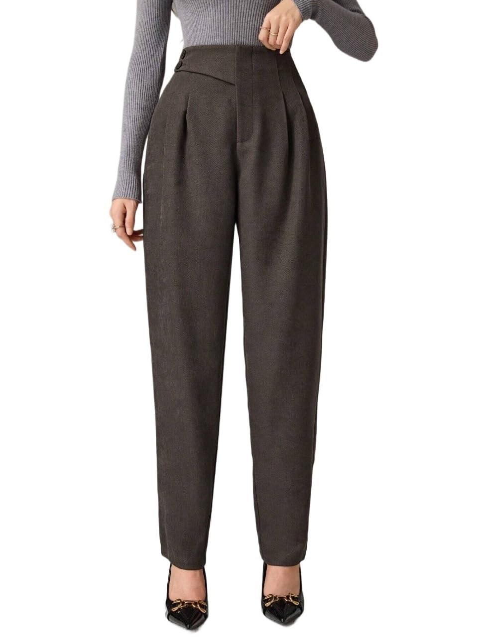 Womens Long Pants Casual High Waist Pants Fashion Outfits