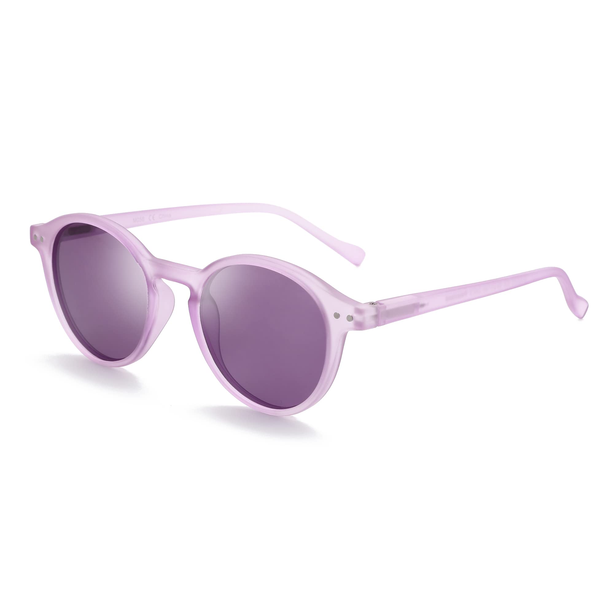 ZENOTTIC Occhiali da Sole Polarizzati Retrò Classici Rotondi Vintage Occhiali da Sole UV400 Montatura da Uomo e Donna