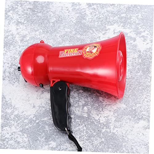 PRETYZOOM Brinquedos De Dramatização Para Crianças Megafone Infantil Megafone De Bombeiro Fingir Alt