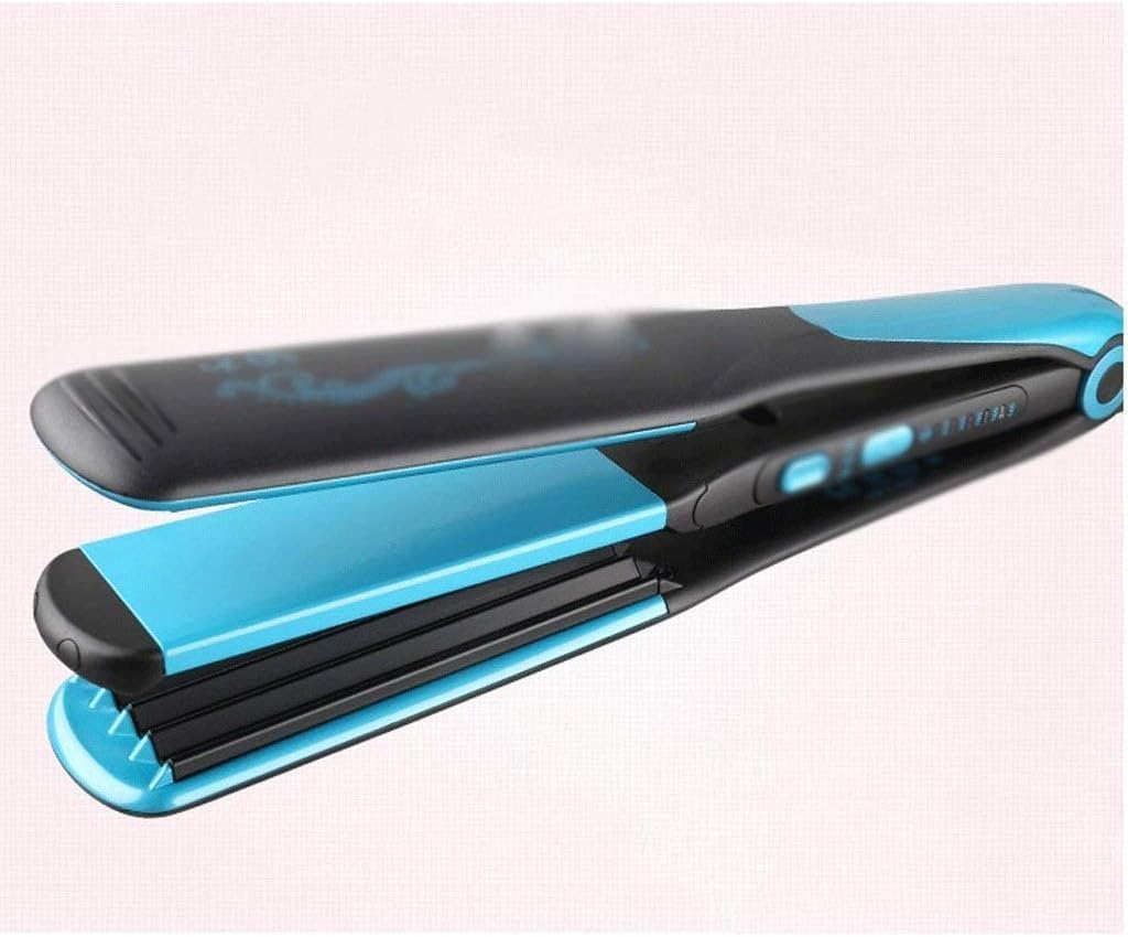 NANZU Tourmaline Ceramic Ionic Flat Iron Hair Straightener Straight roll Dual-use Curling Iron Dual Voltage