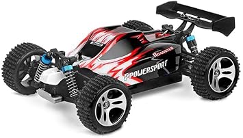 WLtoys High-Speed RC Car 144001 114 60KM/H 2.4G RC Car 4WD Electric High Speed Off-Road Remote Control Racing Drift Toys Car 1/14 for Children 144001 1500+2200