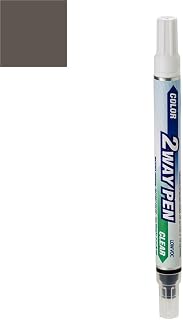 2Tip for Saturn VUE Automotive Touch-up Paint - Techno Gray Metallic Clearcoat 75/WA411P - Color-and-Clearcoat Package