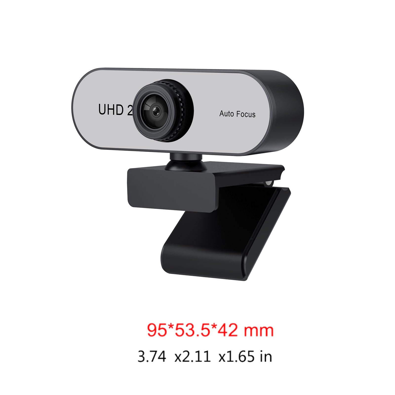 AutoFocus - Telecamera con treppiedi e copriobiettivo protettivo per una perfetta compatibilità, Webcam AutoFocus