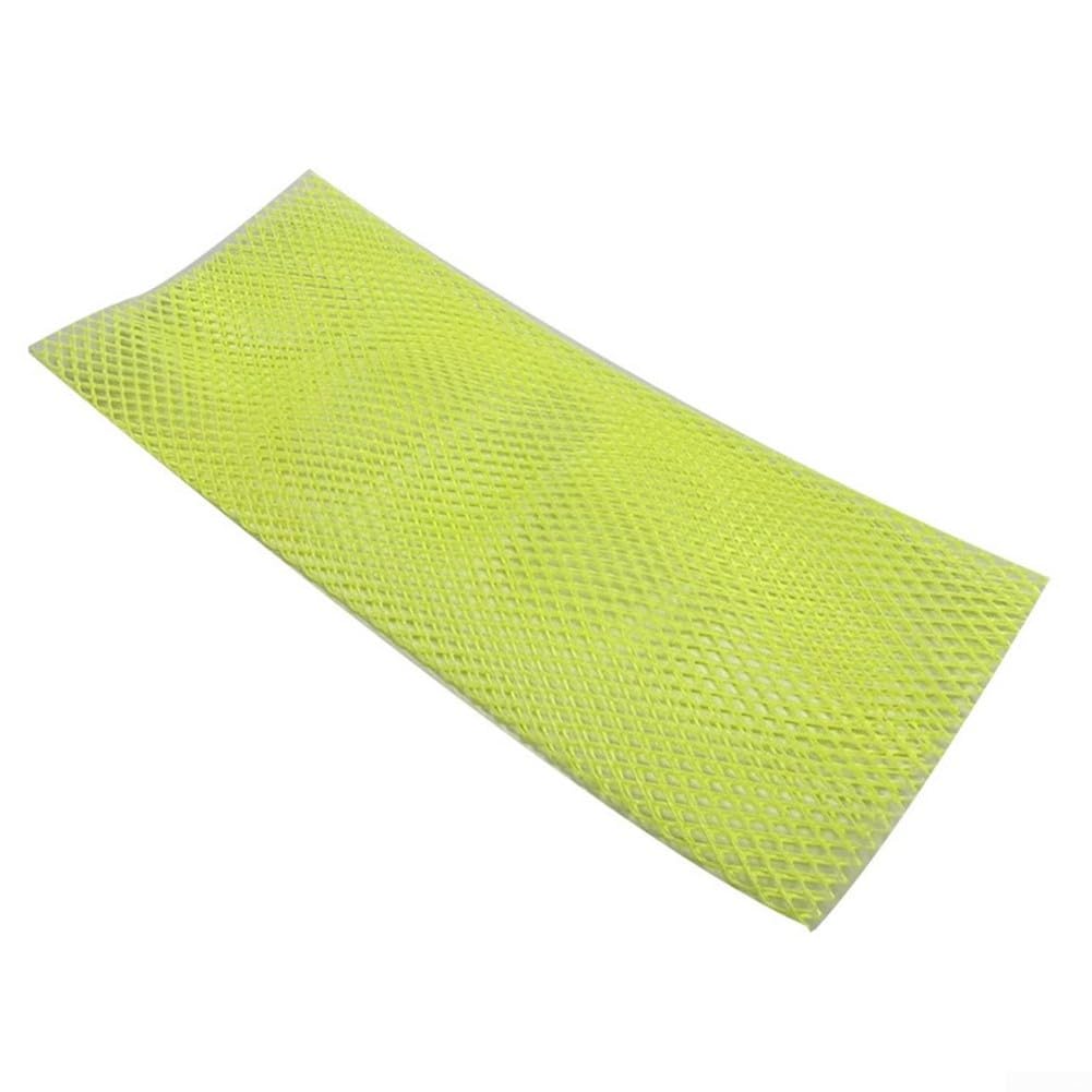 12L Scuba Tank Mesh Cover Protective Sleeve Reusable PVC Adjustable Trim Design Secure Fit for Most Diving Cylinders Anti Scratch Protector for Divers 62x27cm(Yellow)