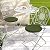 GUEGLSA Indoor Outdoor Round Chair Cushions 15 inch, Waterproof Bistro Seat Cushion with Ties ?Non Slip Circle Stool Chair Pads Set of 2, Green