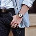 BUREI Relojes analógicos de cuarzo impermeables para hombre Imagen de BUREI Relojes analógicos de cuarzo impermeables para hombre