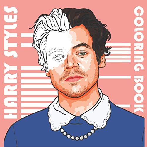 Harry Styles Coloring Book: Amazing Illustrations of Harry Styles, relaxing and great for fans (Celebrity Coloring Books)