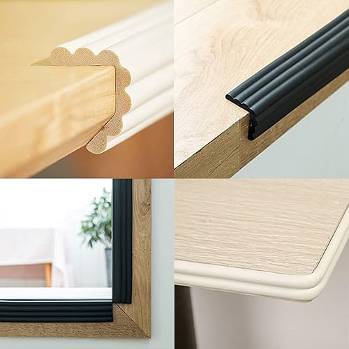 Miniatura 3 de Makibi - Protectores de borde para bebé protección de bordes para muebles mesa escritorio protectores de espuma de seguridad para bebés 98ft