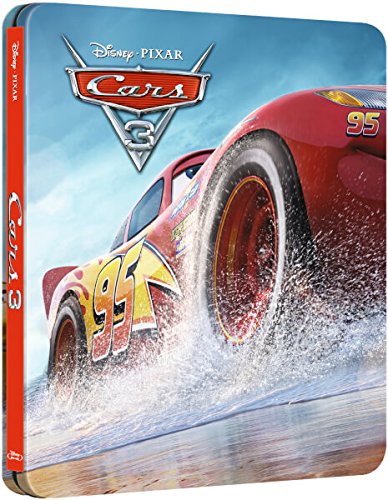 Cars 3 Steelbook 3D Includes 2D Version UK Exclusive Limited Edition Steelbook Blu-ray Region Free