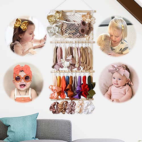 image for kangaroo Headband Holder Hair Bows Organizer for Baby Girls Large Capa