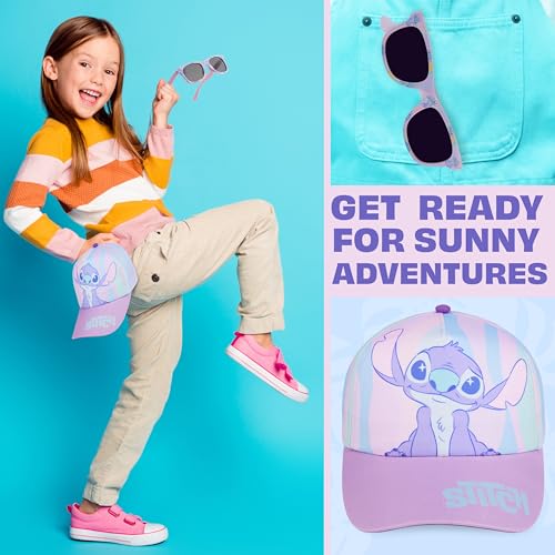 Get Trend Baseball Cap Girls Sunglasses Set Sun Hat 100% UV Gifts for Girls2