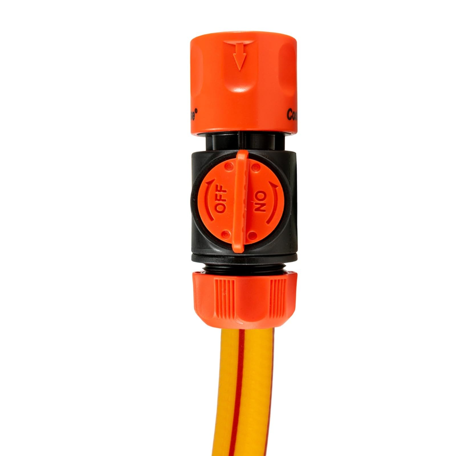 SolaDirect Hose Connector with Valve - Universal Garden Hose Pipe Connectors Fittings Parts Valves Adapters - Hozelock Compatible [BL] — image 1
