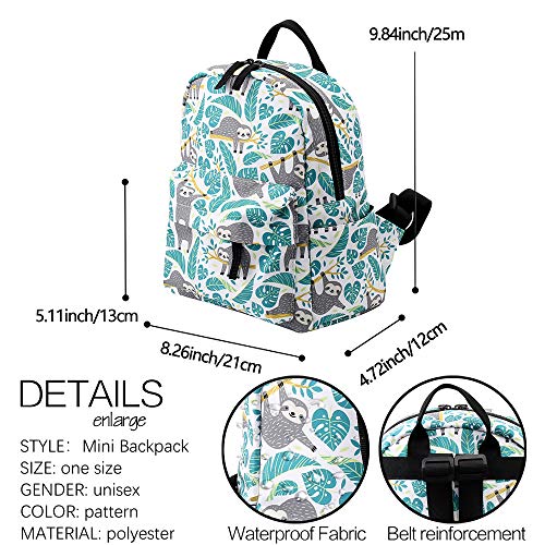 Image of Deanfun Mini Backpack, Waterproof Small Backpack for Women Young Girls Kids Backpack DMNSB-6