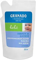 Granado Refil Sabonete Glicerina Bebê, Lavanda, 250ml