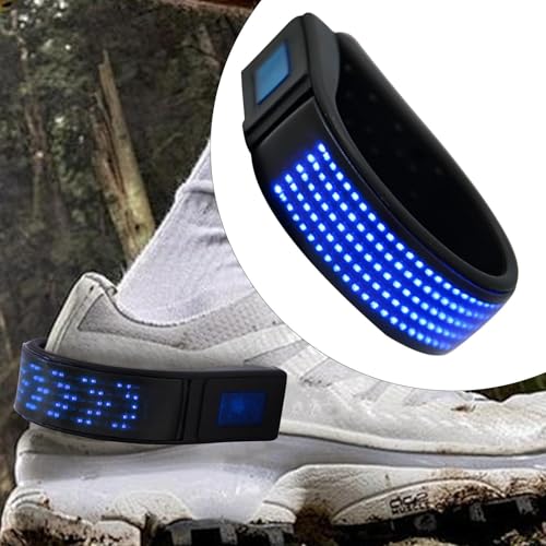 Luzes iluminadas para sapatos, Luzes para sapatos de corredor noturno - Tamancos LED recarregáveis ​