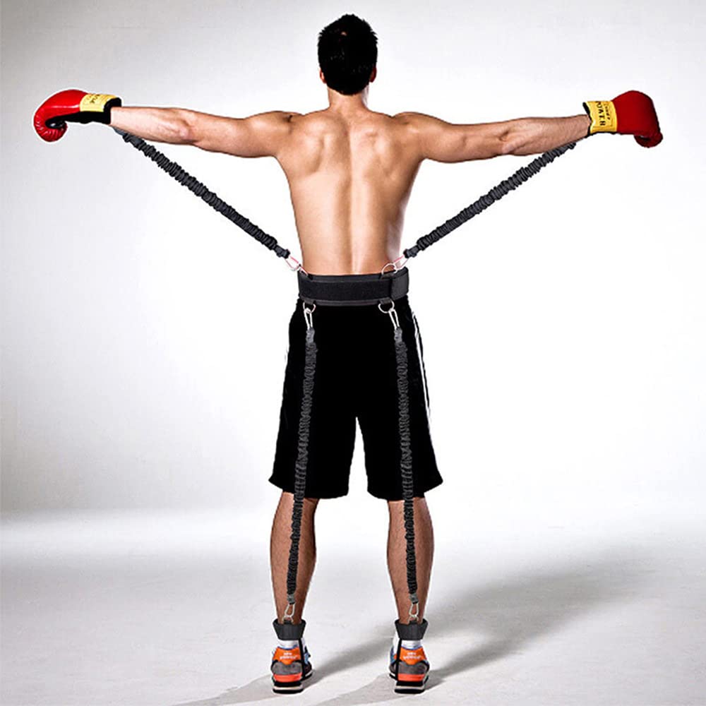 Widerstandsbänder Home Gym Stretching Strap Bounce Elastisches Seil Boxen Explosive Trainingsgeräte Professionelles Widerstandsband