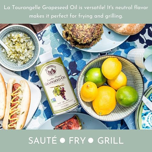 image for La Tourangelle, Expeller-Pressed Grapeseed Oil, High Heat Neutral Cook