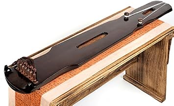 OrientalMusicSanctuary Reclaimed Century Old Fir Guqin for Performers - 7 String Chinese Zither