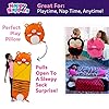 Happy Nappers: Pillow & Sleepy Sack: Large - Tiger Tobi - 66 x 30, 2-in-1: Plush Animal Opens Into Sleeping Bag, Soft Play & Nap Character, Kids 3+ #2