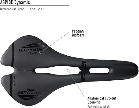 Selle San Marco Aspide Open Fit Dynamic Saddle