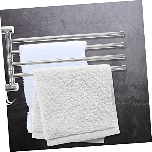 Porte-serviettes mural acier inoxydable anti-rouille durable - 8