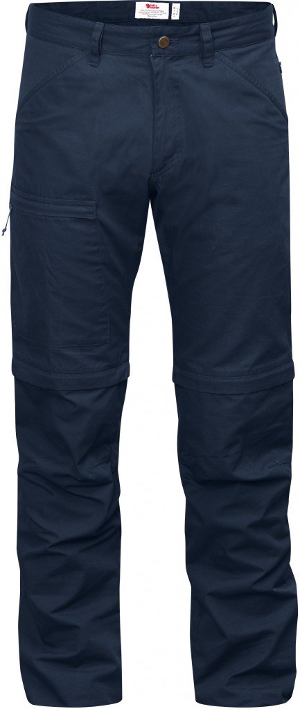 Fjällräven Men's High Coast Zip-Off Trousers M Trousers, Navy, 54 EU