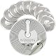 NFC-Sticker Blockard NFC Tag Sticker (10 Stück) NTAG215 mit 540 Byte Speicher