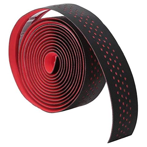 Duokon Fahrradlenkerband, 2-teiliges rutschfestes PU-Rennrad-Lenkerband Weiche, atmungsaktive Mountainbike-Lenkerverpackung Cover