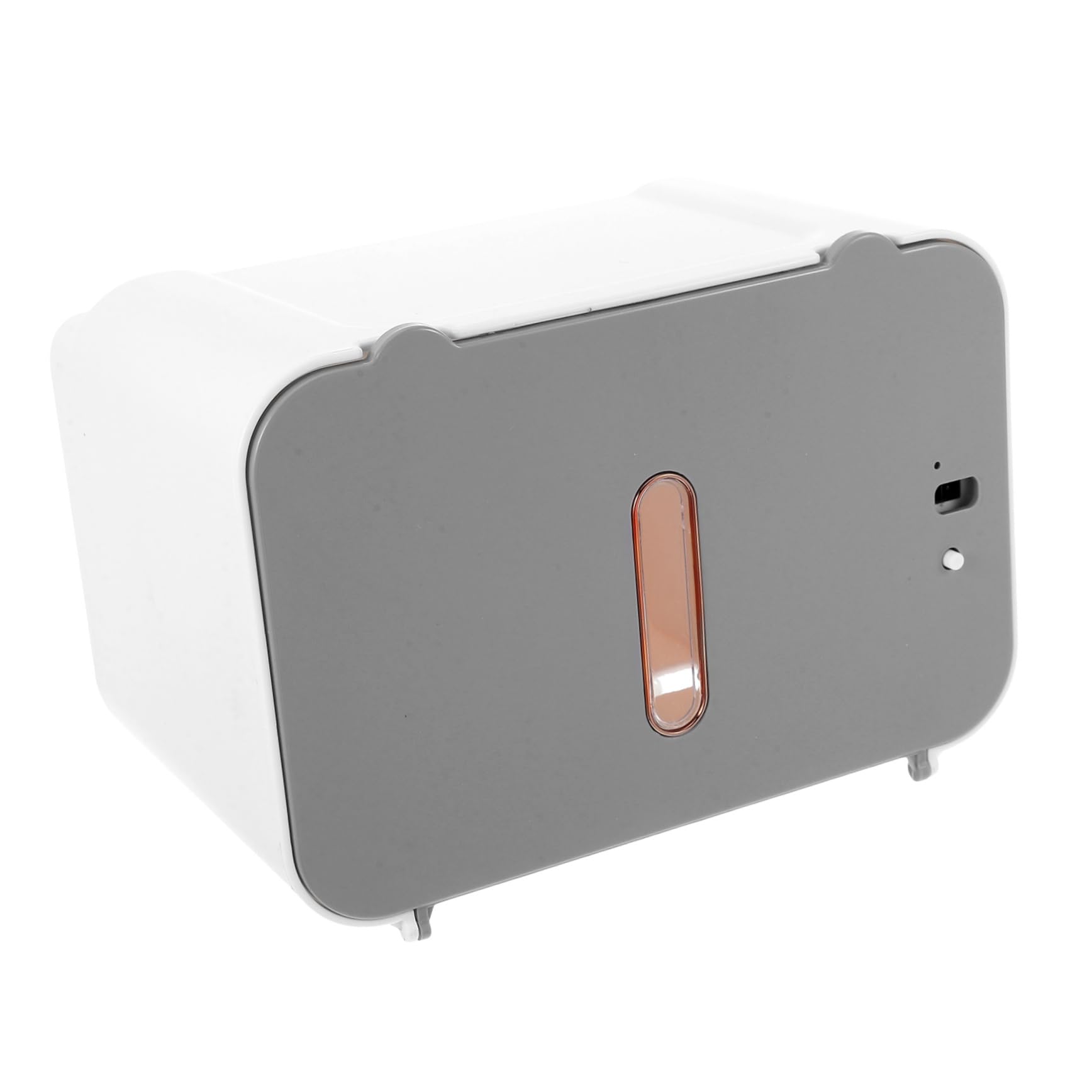 NUOBESTY Distributeur Automatique de Papier Essuie-Mains sans Contact avec Capteur, Grosse Capacité, Montage Mural en Abs et Métal, pour Salle de Bain Cuisine