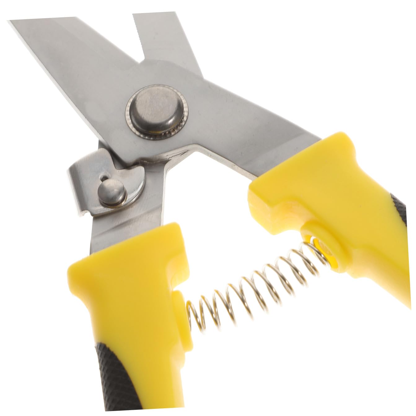 2 piezas Tijeras para Chapa Metal Inoxidable Resistentes con Bloqueo Seguridad para Mantenimiento Eléctrico y Corte Aluminio y Plástico Portátil