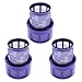 DingGreat Paquete de 3 Lavable Filtro de Repuesto para Aspiradora Dyson V10 SV12 Cyclone Animal Absolute Total Clean, Reemplace # DY-969082-01