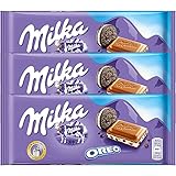 Milka Oreo Milchschokoladen-Tafelbeutel, 3 x 100 g