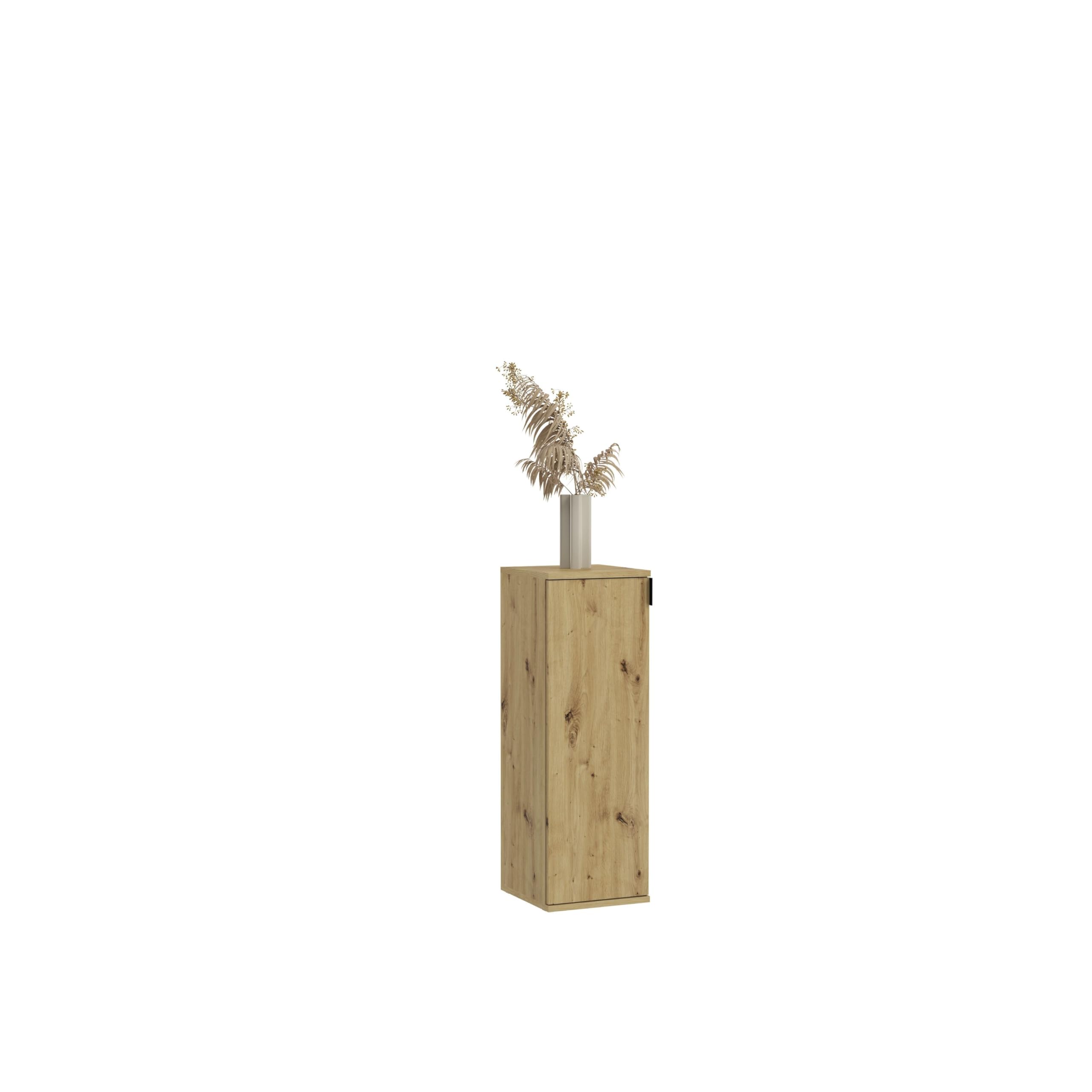 Mueble de madera Artisan Roble xonox.home X07G2T30 de 30x99x34 cm