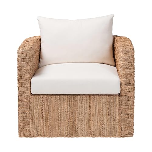 Sillón Bohemio Marrón claro seagrass miniatura 4