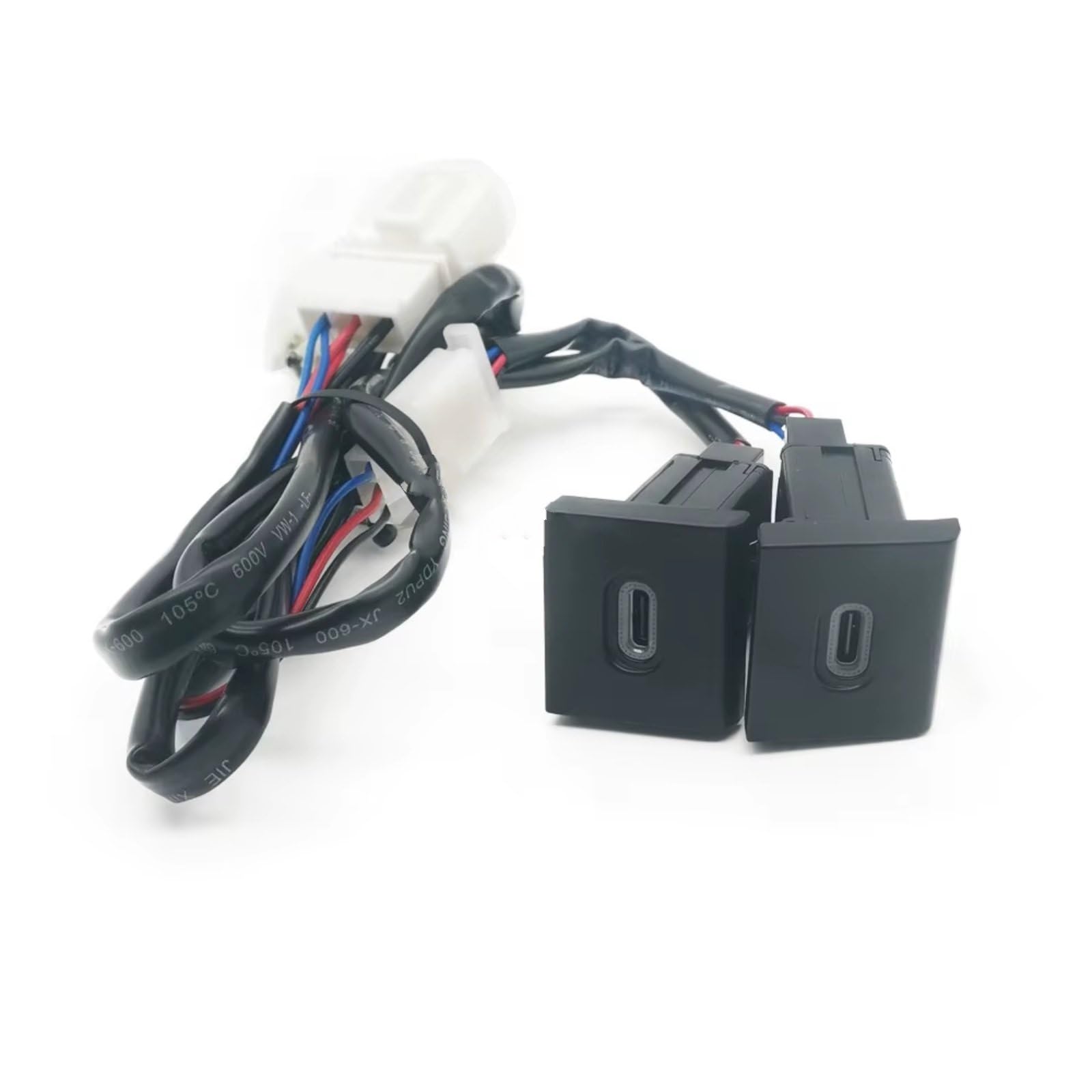 Consola USB Socket AUX Compatible Con VW Para Amarok 2011-2022 Coche Dual Para Tipo C PD Toma De Carga Para Cargador Adaptador Socket Puerto USB