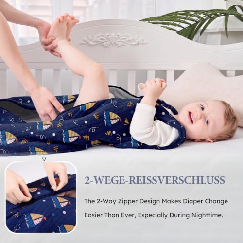 Yoofoss Schlafsack Baby Winter 2.5 Tog – Ansicht 4