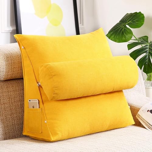 Coussin de dossier contre le mal de dos et oreiller de lecture Giallo