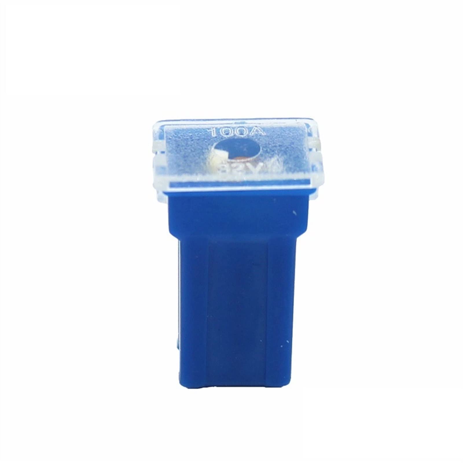 KXIWLUFV 10pcs 20A 25A 30A 40A 50A 60A Insurance Auto Square Fuse Tube for Car Air Conditioning Fan(100a)