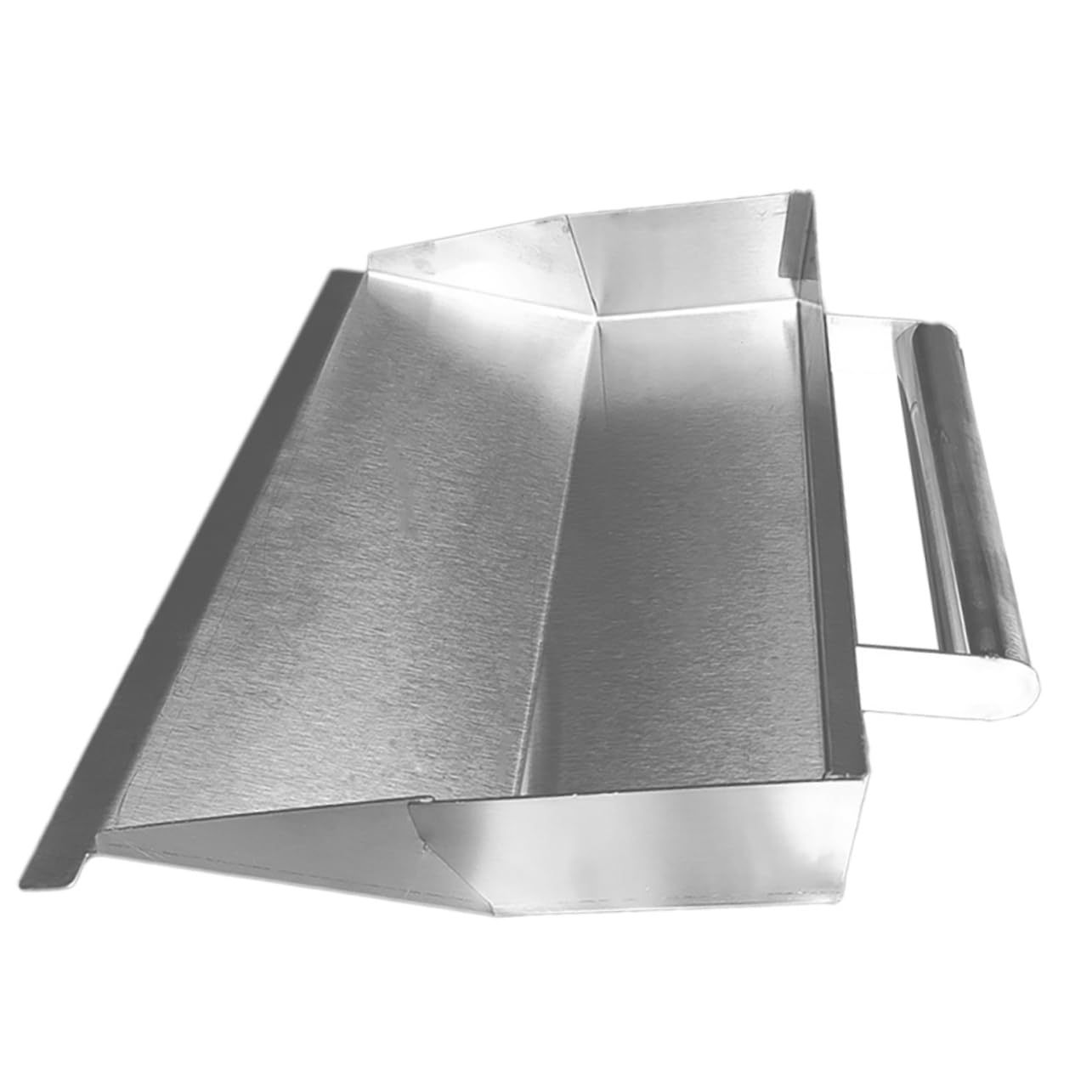 Frattone per Rasatura in Acciaio Inox Argento, Antiruggine | Utensile Multiplo per Muratura e Intonaco, Finitura Cemento e Pareti Interne