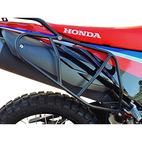 PMRACKS CRF300L Rally Side Luggage Racks (2021-Present) CRF 300L Rack CRF Rally 2021 2022 Pannier Cargo Carrier Cover