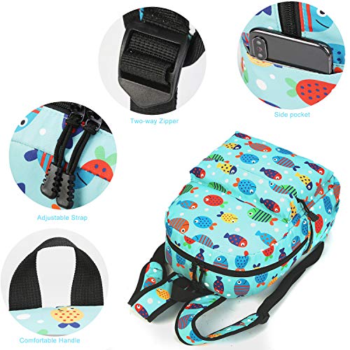 Zicac Children'S Cute Canvas Backpack Mini Rucksack Bag thumb #5