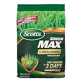 Scotts Green Max Lawn Food - Lawn Fertilizer for Grass Plus Iron Supplement, 5,000 sq. ft., 16.67 lbs.
