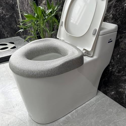 ZXMOBY Toilet Seat Riser Adds 3 Inch of Height to Toilet