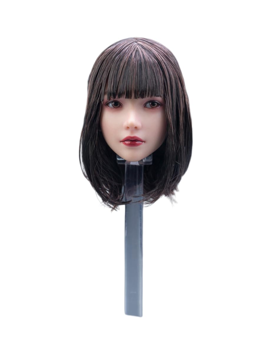Amazon.co.jp: 1/6スケール 女性 ヘッド スカルプト