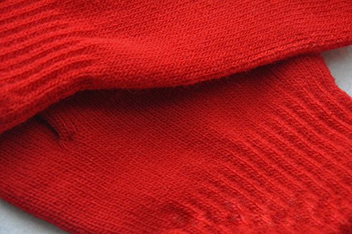 BOWKITE Boys and Girls Fingerless Gloves Winter Solid Knitted Texting Mitten 6" Length4