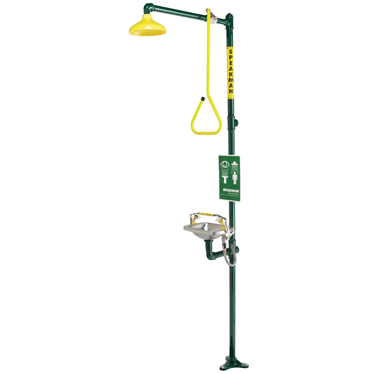Speakman SE-616 Select Series Combination Emergency Shower with Eye/Face Wash